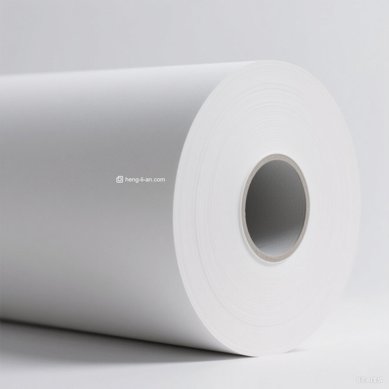 Large roll of wet strength paper for moisture-resistant applications
